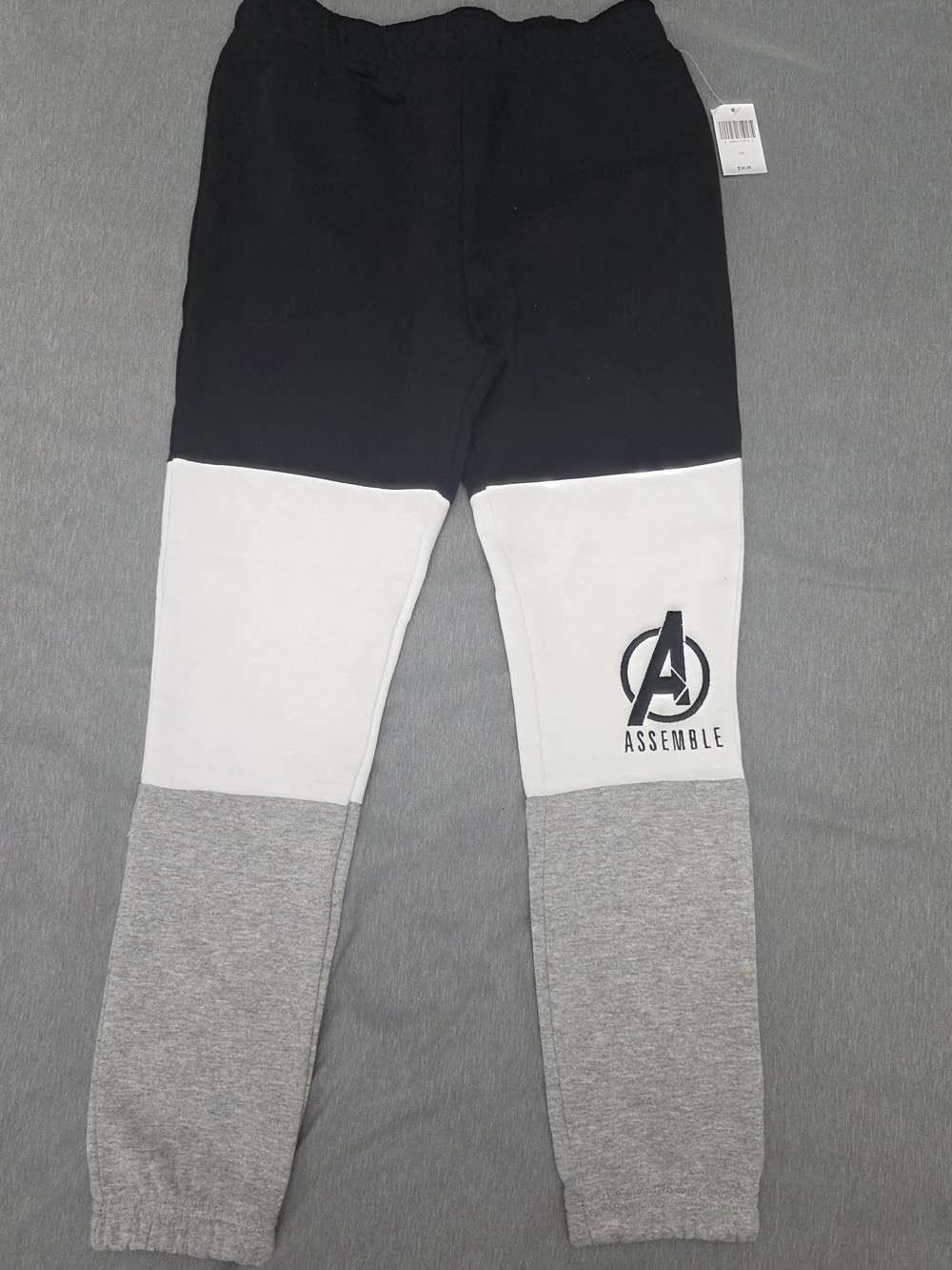Disney Avengers Jogger Pants with 'Assemble' Logo